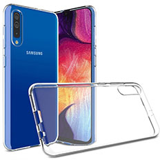 Samsung Galaxy A30S用極薄ソフトケース シリコンケース 耐衝撃 全面保護 クリア透明 カバー サムスン クリア