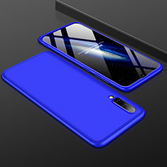 Samsung Galaxy A30S用ハードケース プラスチック 質感もマット 前面と背面 360度 フルカバー サムスン ネイビー