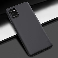 Samsung Galaxy A31用ハードケース プラスチック 質感もマット カバー M01 サムスン ブラック