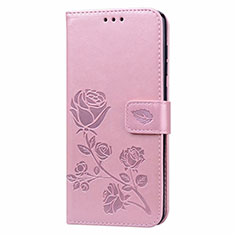 Samsung Galaxy A31用手帳型 レザーケース スタンド カバー L17 サムスン ピンク