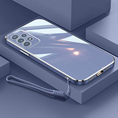 Samsung Galaxy A32 4G用極薄ソフトケース シリコンケース 耐衝撃 全面保護 XL2 サムスン ラベンダーグレー