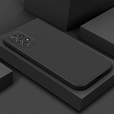 Samsung Galaxy A32 5G用360度 フルカバー極薄ソフトケース シリコンケース 耐衝撃 全面保護 バンパー S03 サムスン ブラック