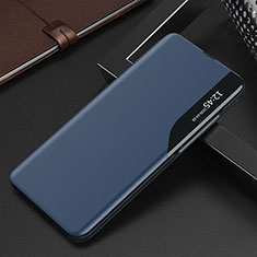 Samsung Galaxy A33 5G用手帳型 レザーケース スタンド カバー Q03H サムスン ネイビー