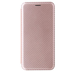 Samsung Galaxy A41 SC-41A用手帳型 レザーケース スタンド カバー L06Z サムスン ローズゴールド
