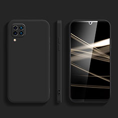 Samsung Galaxy A42 5G用360度 フルカバー極薄ソフトケース シリコンケース 耐衝撃 全面保護 バンパー S03 サムスン ブラック