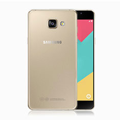 Samsung Galaxy A5 (2017) SM-A520F用極薄ソフトケース シリコンケース 耐衝撃 全面保護 クリア透明 T02 サムスン クリア