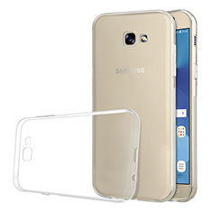 Samsung Galaxy A5 (2017) SM-A520F用極薄ソフトケース シリコンケース 耐衝撃 全面保護 クリア透明 T03 サムスン クリア