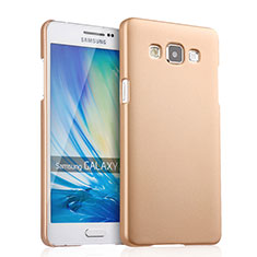 Samsung Galaxy A5 SM-500F用ハードケース プラスチック 質感もマット サムスン ゴールド