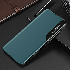 Samsung Galaxy A50用手帳型 レザーケース スタンド カバー QH2 サムスン グリーン