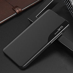 Samsung Galaxy A51 5G用手帳型 レザーケース スタンド カバー QH2 サムスン ブラック