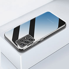 Samsung Galaxy A52 5G用極薄ソフトケース シリコンケース 耐衝撃 全面保護 クリア透明 T07 サムスン クリア