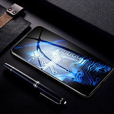 Samsung Galaxy A52 5G用強化ガラス フル液晶保護フィルム F07 サムスン ブラック