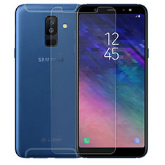 Samsung Galaxy A6 Plus (2018)用強化ガラス 液晶保護フィルム サムスン クリア