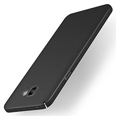 Samsung Galaxy A7 (2016) A7100用ハードケース プラスチック 質感もマット M01 サムスン ブラック