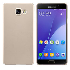 Samsung Galaxy A7 (2016) A7100用ハードケース プラスチック 質感もマット M03 サムスン ゴールド