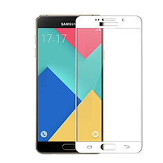 Samsung Galaxy A7 (2016) A7100用強化ガラス フル液晶保護フィルム サムスン ホワイト