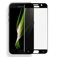 Samsung Galaxy A7 (2017) A720F用強化ガラス フル液晶保護フィルム サムスン ブラック