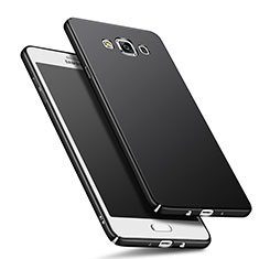 Samsung Galaxy A7 Duos SM-A700F A700FD用ハードケース プラスチック 質感もマット M01 サムスン ブラック