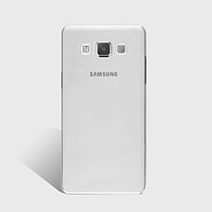 Samsung Galaxy A7 Duos SM-A700F A700FD用極薄ソフトケース シリコンケース 耐衝撃 全面保護 クリア透明 T02 サムスン クリア