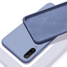 Samsung Galaxy A70用360度 フルカバー極薄ソフトケース シリコンケース 耐衝撃 全面保護 バンパー サムスン ブルー