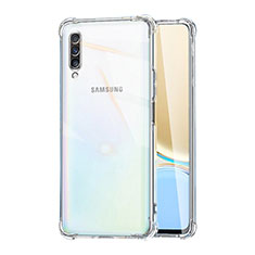 Samsung Galaxy A70E用極薄ソフトケース シリコンケース 耐衝撃 全面保護 クリア透明 カバー サムスン クリア
