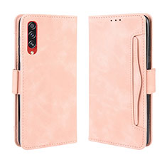 Samsung Galaxy A70S用手帳型 レザーケース スタンド カバー BY3 サムスン ピンク