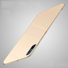 Samsung Galaxy A70S用ハードケース プラスチック 質感もマット M01 サムスン ゴールド