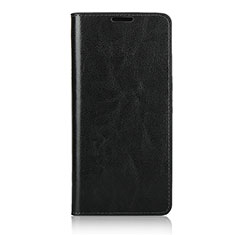 Samsung Galaxy A71 5G用手帳型 レザーケース スタンド カバー L04 サムスン ブラック