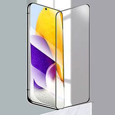 Samsung Galaxy A72 4G用強化ガラス フル液晶保護フィルム F03 サムスン ブラック