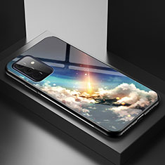 Samsung Galaxy A72 5G用ハイブリットバンパーケース プラスチック パターン 鏡面 カバー LS1 サムスン マルチカラー