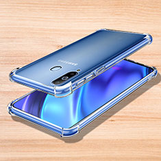 Samsung Galaxy A8s SM-G8870用極薄ソフトケース シリコンケース 耐衝撃 全面保護 クリア透明 H01 サムスン クリア