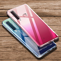 Samsung Galaxy A9 (2018) A920用極薄ソフトケース シリコンケース 耐衝撃 全面保護 クリア透明 T02 サムスン クリア