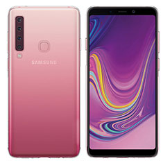 Samsung Galaxy A9 (2018) A920用極薄ソフトケース シリコンケース 耐衝撃 全面保護 クリア透明 T03 サムスン クリア