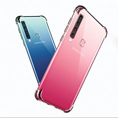 Samsung Galaxy A9 (2018) A920用極薄ソフトケース シリコンケース 耐衝撃 全面保護 クリア透明 T06 サムスン クリア