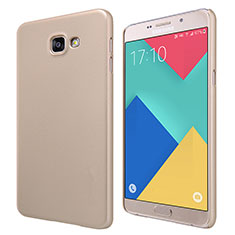 Samsung Galaxy A9 Pro (2016) SM-A9100用ハードケース プラスチック 質感もマット M06 サムスン ゴールド