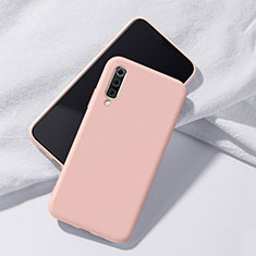 Samsung Galaxy A90 5G用360度 フルカバー極薄ソフトケース シリコンケース 耐衝撃 全面保護 バンパー C01 サムスン ピンク