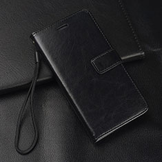 Samsung Galaxy A90 5G用手帳型 レザーケース スタンド カバー T01 サムスン ブラック