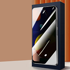 Samsung Galaxy A91用反スパイ 強化ガラス 液晶保護フィルム S04 サムスン クリア