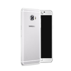 Samsung Galaxy C5 SM-C5000用極薄ソフトケース シリコンケース 耐衝撃 全面保護 クリア透明 カバー サムスン クリア