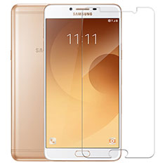 Samsung Galaxy C9 Pro C9000用強化ガラス 液晶保護フィルム T03 サムスン クリア