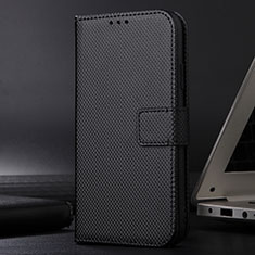 Samsung Galaxy F22 4G用手帳型 レザーケース スタンド カバー BY1 サムスン ブラック
