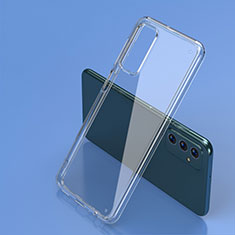 Samsung Galaxy F23 5G用ハイブリットバンパーケース クリア透明 プラスチック 鏡面 カバー WL2 サムスン クリア