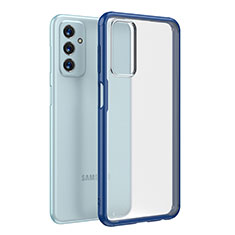 Samsung Galaxy F23 5G用ハイブリットバンパーケース クリア透明 プラスチック カバー WL1 サムスン ネイビー