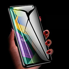Samsung Galaxy F52 5G用反スパイ 強化ガラス 液晶保護フィルム S02 サムスン クリア