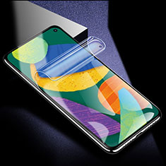 Samsung Galaxy F52 5G用高光沢 液晶保護フィルム フルカバレッジ画面 F03 サムスン クリア