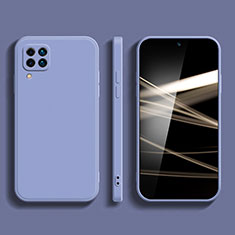 Samsung Galaxy F62 5G用360度 フルカバー極薄ソフトケース シリコンケース 耐衝撃 全面保護 バンパー S01 サムスン ラベンダーグレー