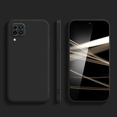 Samsung Galaxy F62 5G用360度 フルカバー極薄ソフトケース シリコンケース 耐衝撃 全面保護 バンパー S01 サムスン ブラック
