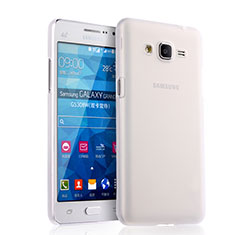 Samsung Galaxy Grand Prime 4G G531F Duos TV用シリコンケース ソフトタッチラバー 質感もマット サムスン ホワイト
