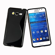 Samsung Galaxy Grand Prime SM-G530H用ソフトケース S ライン サムスン ブラック