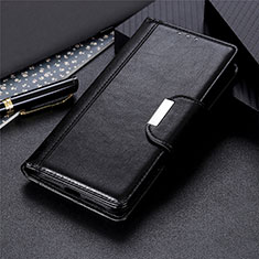 Samsung Galaxy M11用手帳型 レザーケース スタンド カバー L07 サムスン ブラック